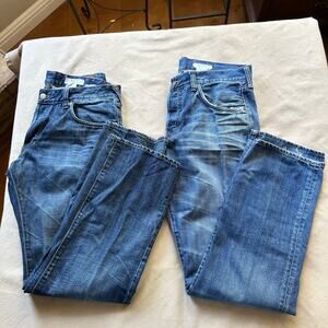 2 pair H&M Bragg & Reg. Strait 34x32 jeans
